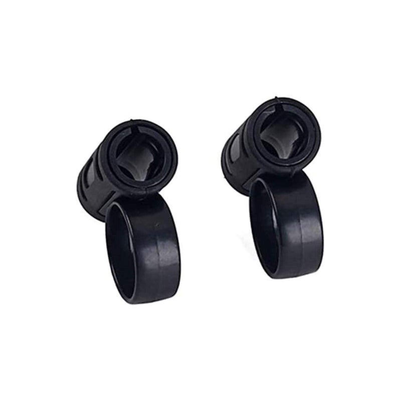 VOBRAMY 2pcs Drum Stick Control Clip Finger Ring Anti Slip Drumsticks Accessories For Drummer Beginners Practice - Black - Image 4